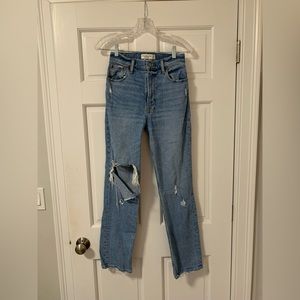 90s straight ultra high rise